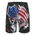 thumbnail image 6 of Naloa Largemouth Bass Fish in USA Men's Beach Shorts, Surfing shorts, Swim trunks, Quick Dry Swim Trunks for Surfing Beach Fun - XX-Large, 6 of 9