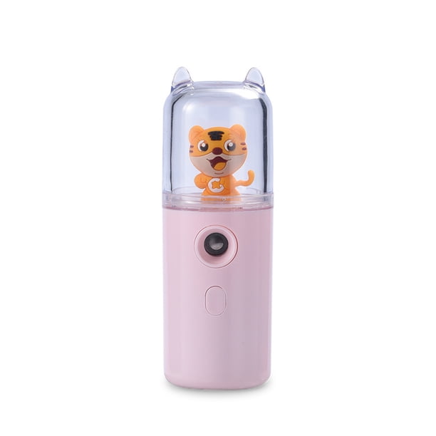 Rociador facial de la niebla VIAJE 30ML USB RECARGOBLE HUMIDANTE PERSONAL HUMERAJE HISTURICIA Hidratante Instrumento de nebulizador Rosa Nebulizador Inevent HA047958-02B