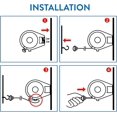 thumbnail image 4 of 15m Retractable Clothesline for Clothes, Very Sturdy and Durable Clothesline, Automatic Retractable Mechanism, Easy Installation on Walls, Garden Dryi, 4 of 4