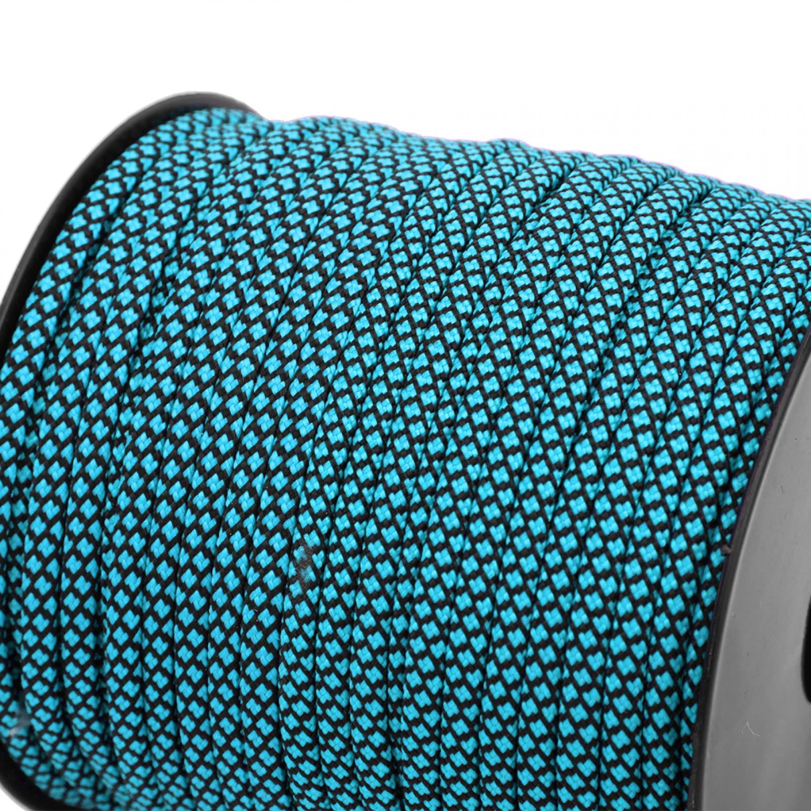 Paracorde Tressée 6mm X 50m - Nylon, Couleur Kaki - Pour Camping, Tente, Bricolage, Survie - 4