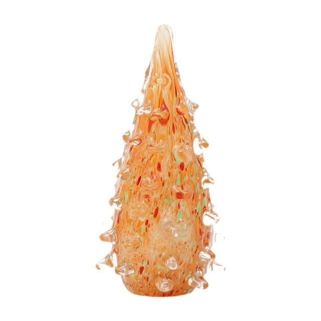 Adorno de de Navidad de cristal, centro de mesa, figura coleccionable, de Navidad de mesa, decoración navideña para fiesta, cafetería,