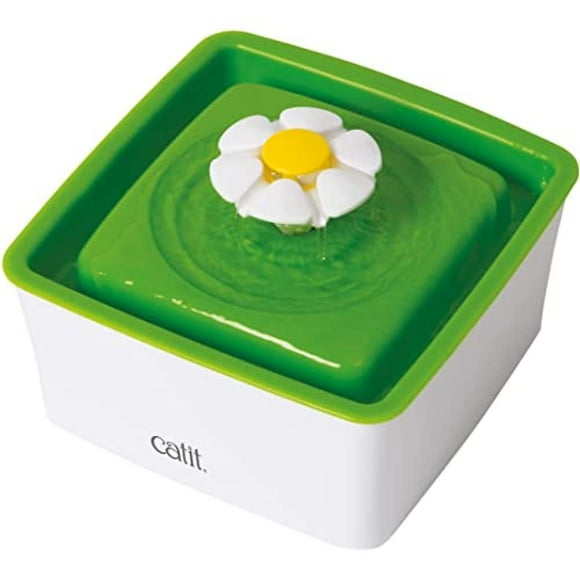 Fuente de agua Cat Catit 2.0 Mini Flower con triple filtro