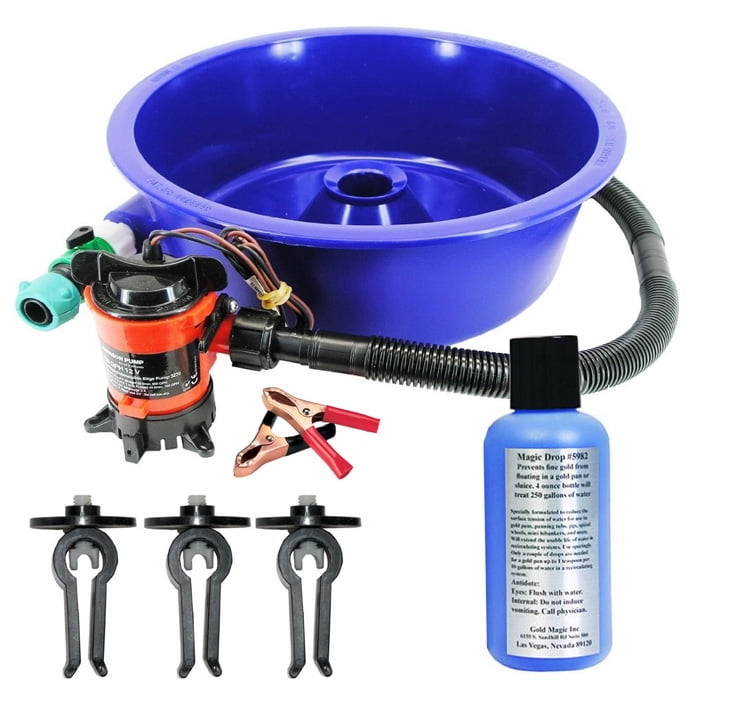 Blue Bowl Concentrator Kit, Leg Levelers, Magic Drops Gold