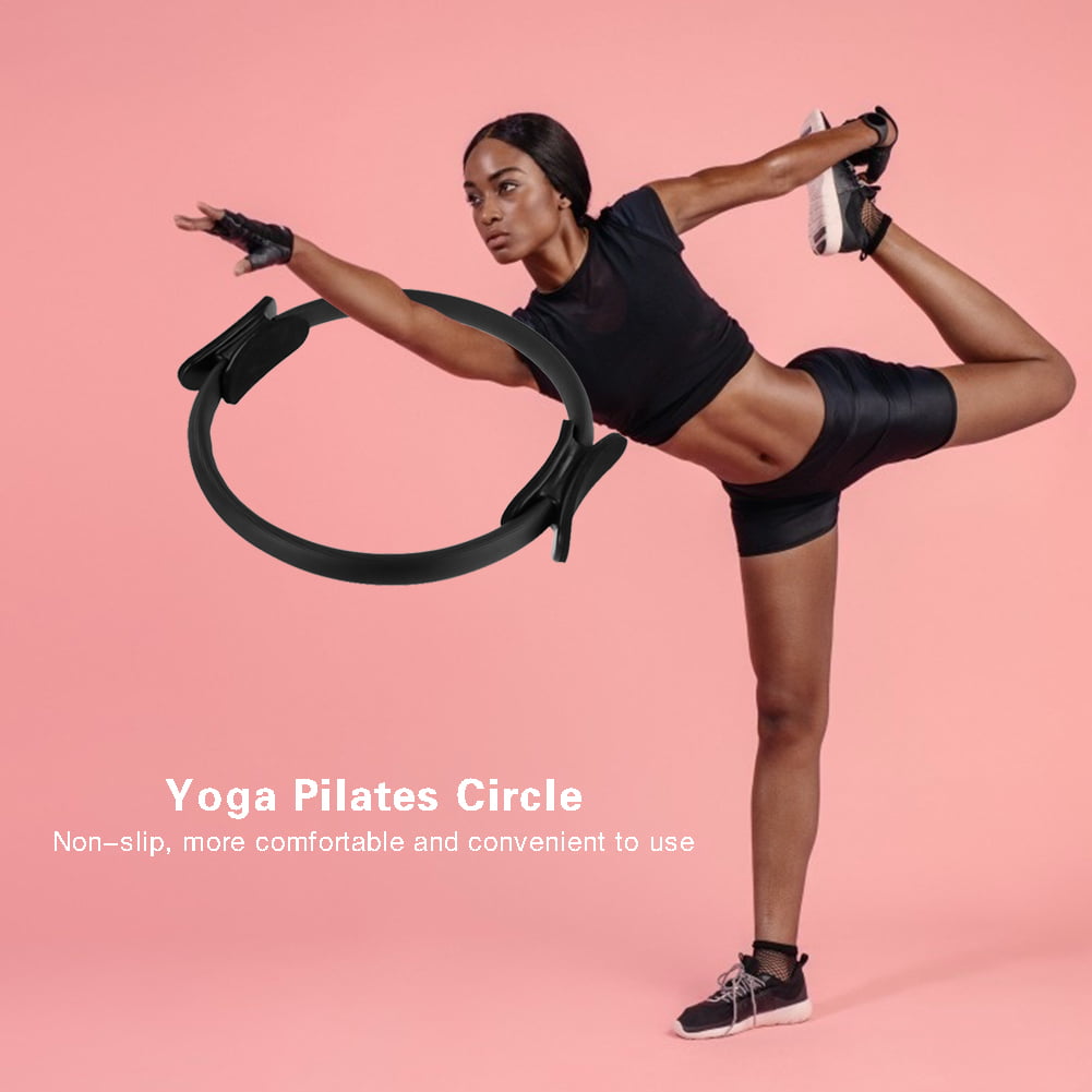 Yoga Circle Pilates Ring Gym Fitness Workout Sport Keep Fit Equipment Accessorry