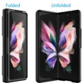 thumbnail image 2 of Tiflook For Samsung Galaxy Z Fold 3 5G Case Holster Clip Hard Shell Locking Belt Swivel Carrying Full Body Slim Cover Black, 2 of 7