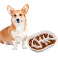 thumbnail image 1 of Comedero lento para perros, tazón de cerámica para perros y gatos, plato para perros, cuencos de comida de alimentación lenta para cachorros de Bulldog, perros medianos, dieta para mascotas Xemadio 2034761-1, 1 of 9