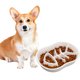 thumbnail image 1 of Comedero lento para perros, tazón de cerámica para perros y gatos, plato para perros, cuencos de comida de alimentación lenta para cachorros de Bulldog, perros medianos, dieta para mascotas Adepaton 2034761-1, 1 of 9