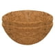 thumbnail image 2 of Fiudx Forro de Fibra para Cesta Colgante, Hecho de Coco Natural, Riego Reducido, Juego de 2 Macetas, Forma de Media Maceta para Montar En La Pared, Decoración para Bodas En El Jardín, Cesta y Maceta,, 2 of 2