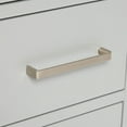 thumbnail image 4 of Ariel Cambridge 37 In. Right Offset Oval Sink Vanity With White Quartz Countertop In Grey, 4 of 10