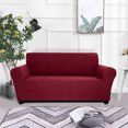 thumbnail image 4 of Amdohai Stretch Sofa Slipcover Spandex Anti-Slip Soft Couch Sofa Cover 2 Seater, 4 of 8