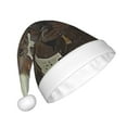thumbnail image 2 of Cauagu Steampunk Space Mice Warriors for Adult Christmas Hat,1-Pack Xmas Holiday Hat Santa Hat for Women & Men Festive Headwear Accessories Fit for Christmas/New Year/Party, 2 of 6