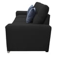 thumbnail image 4 of Sofa El Bazar Store Suecia Lino Negro 3 plazas, Modular, Moderno, Sala, 4 of 5
