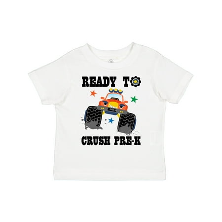 

Inktastic Ready to Crush PreK Preschool Truck Gift Toddler Boy Girl T-Shirt
