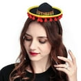 thumbnail image 5 of Meidiya Sombrero Hats Mini Mexican Party Hat with Headband for Kids Boys Girls Adults Fiesta Mexican Birthday Cinco de Mayo Party Decorations, 5 of 8