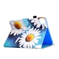thumbnail image 5 of Dteck Case for iPad Pro 11-inch 3rd Gen/iPad Pro 11" 2nd Gen,iPad Pro 11" 2021/2020/2018 Case Magnetic Leather Pattern Card Holder Wallet Case Kickstand Shockproof Smart Folio Cover,Flower, 5 of 7
