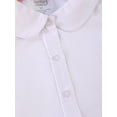 thumbnail image 3 of Smith's American Girls' S/S Button-Up Shirt Color: white Size: 4t, 3 of 4