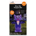 thumbnail image 4 of Blow-Up Vampire Bat Yard Inflatable, Black and Purple, 3.5', Halloween by Way To Celebrate, 4 of 6