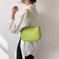 thumbnail image 4 of Bolso de hombro a la moda para mujer, bolso de mano informal, bolsos sólidos (verde) Tmvgtek Para Estrenar, 4 of 7