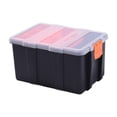 thumbnail image 3 of Caja de piezas de herramientas pequeñas, caja de piezas ensambladas, caja de componentes con tapa transparente profesional reutilizable, organizador, 3 of 8
