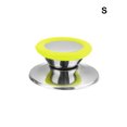 thumbnail image 1 of Universal Stainless Steel Anti-scald Pot Cover Knob Household Kitchen Antislip Pan Lid Handle Grip Cookware Kitchenware Green Small, 1 of 8