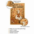 thumbnail image 5 of TiniDecor Fall Goose Garden Flag – 28" x 40" Autumn Thanksgiving Yard Flag, Polyester, Outdoor Decor, 5 of 5