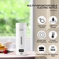 thumbnail image 2 of Tetera eléctrica Sekaer Portable Travel 380 ml 300 W 120 V, 2 of 7