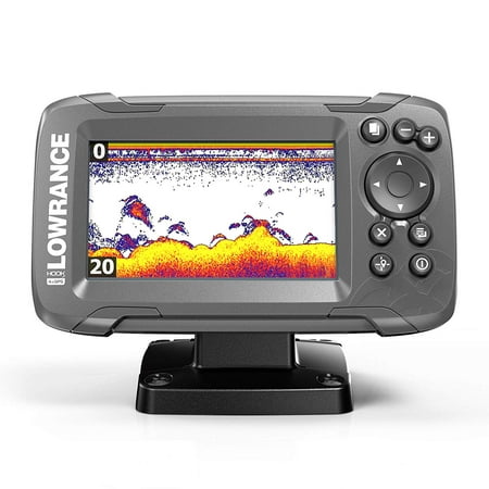 Lowrance 000-14014-001 HOOK2 4x with Bullet Transducer and GPS (Best Gps For Ice Fishing)