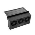 thumbnail image 2 of 1Pcs Solar Power Auto Window Fan Air Vent Cooling Fan Ventilation Cooler Radiator Solar Exhaust Fan With Rubber Stripping Car ,Dual Power Supply, 2 of 7