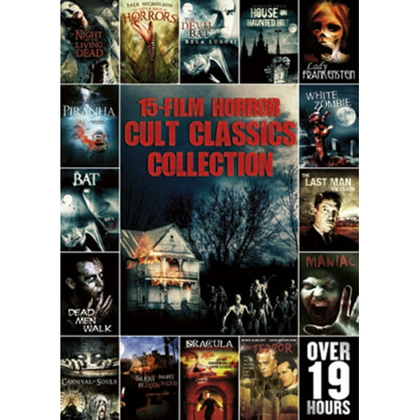 15FILM HORROR CULT CLASSICS COLLECTION (DVD/3DISCS) (DVD) Walmart