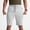 Light Grey, variant on MASKERT Men's Hiking Shorts Lightweight Quick Dry Athletic Casual Shorts for Golf Outdoor Active Zipper Pockets