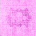 thumbnail image 1 of Ahgly Company Indoor Square Persian Pink Traditional Area Rugs, 5' Square, 1 of 4