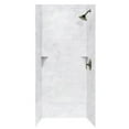 thumbnail image 3 of Swan Surfaces Square Tile 36'' x 36'' Three Panel Shower Wall Kit, 3 of 5