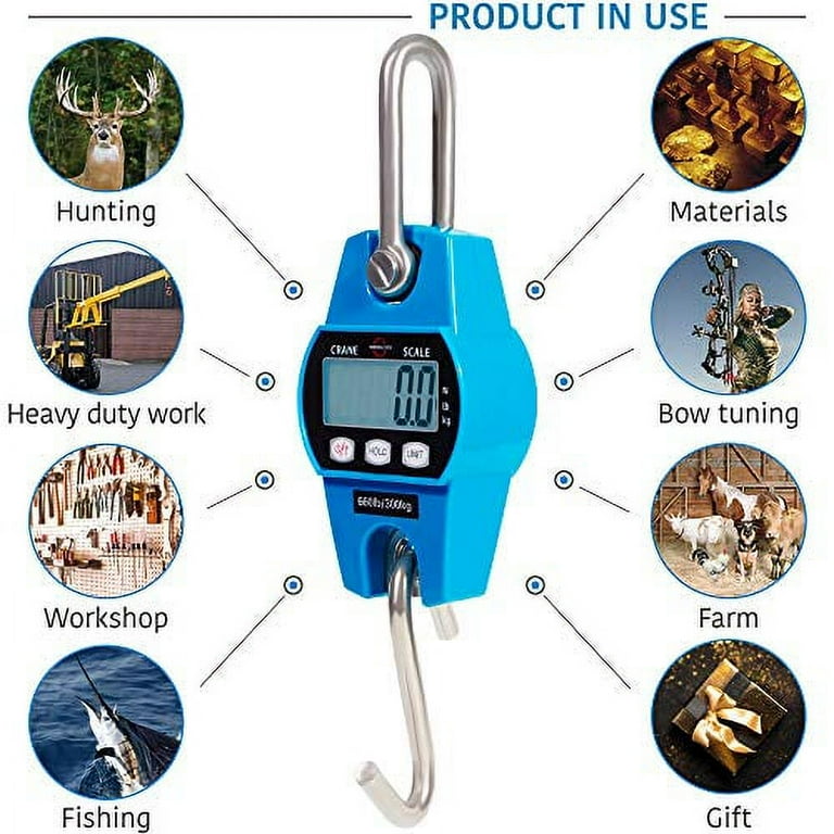 Klau Digital Scale 300 Kg / 600 Lb SF-918 Postal Scales