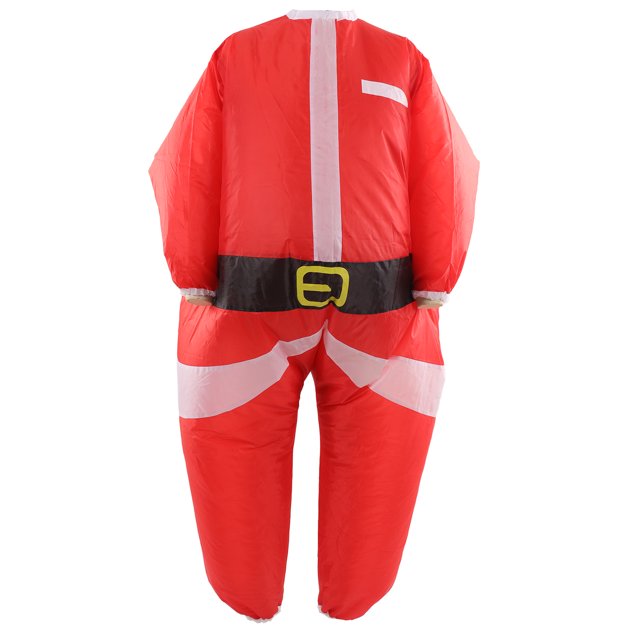 Inflatable Santa Costume, Battery Powered Pump Inflatable Santa Suit Polyester For Under 220.5lb