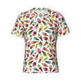 thumbnail image 3 of Naloa Ice Cream Popsicles Men's T-Shirt Sport T-shirt Men's Basic Tee Casual Men's Shirt, Round Neck, Short Sleeves - Large, 3 of 5