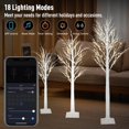 thumbnail image 2 of Árbol de abedul LED Aoycocr Smart con control de aplicaciones, 18 modos, 4/5/6 pies, 2 of 5