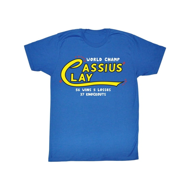 MUHAMMAD ALI-THE WC-ROYAL ADULT S/S TSHIRT-L