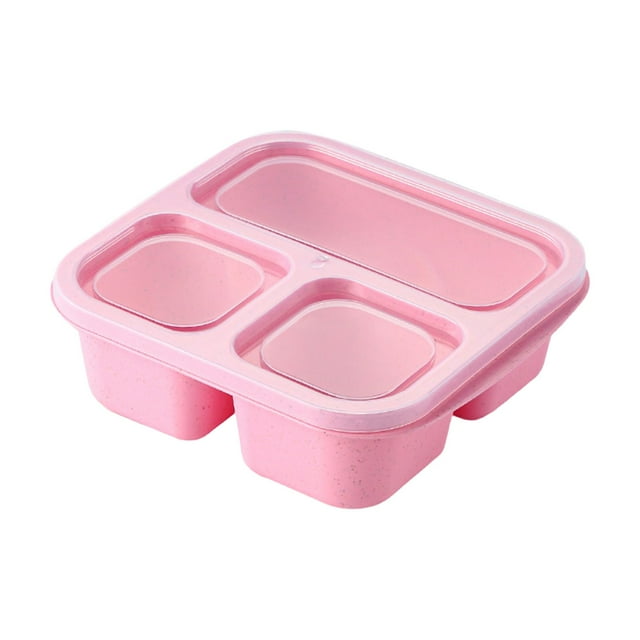 Ensemble de Boîtes à Lunch Empilables Réutilisables pour Enfants et Adultes, Contenants Robustes pour Préparation de Repas, Micro-Ondes, Congélateur et Lave-Vaisselle