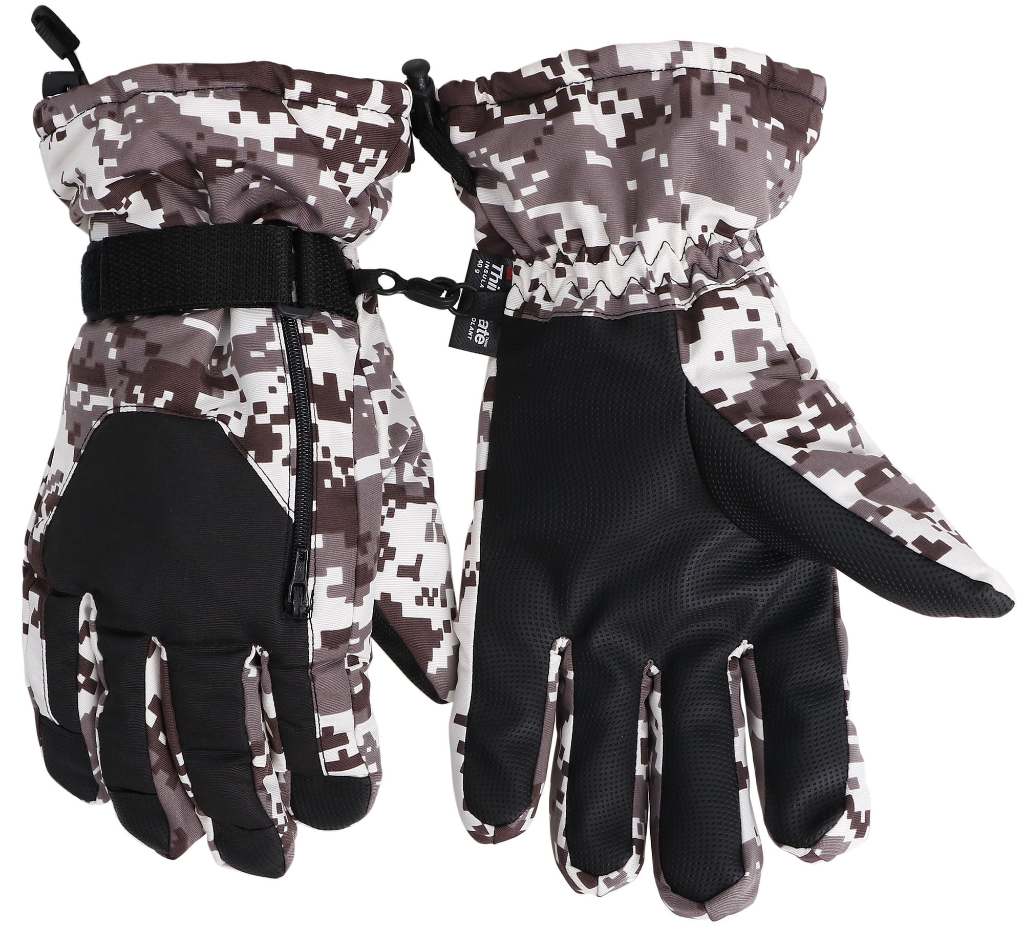 camouflage winter gloves
