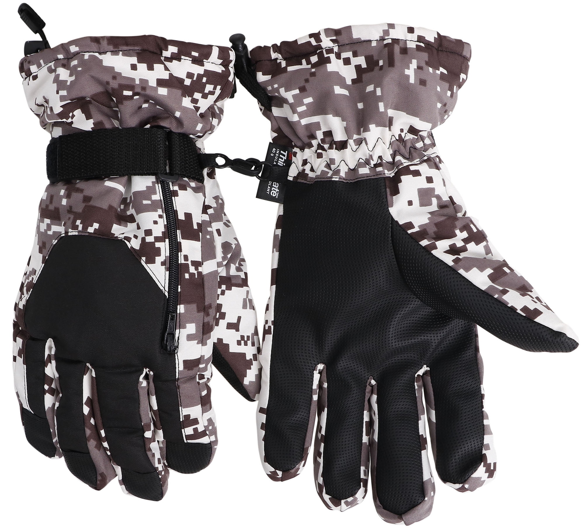 camo winter gloves