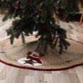 thumbnail image 2 of Christmas Tree Base Cover Skirt Snowman Apron Christmas Tree Skirt  Decor, 2 of 3