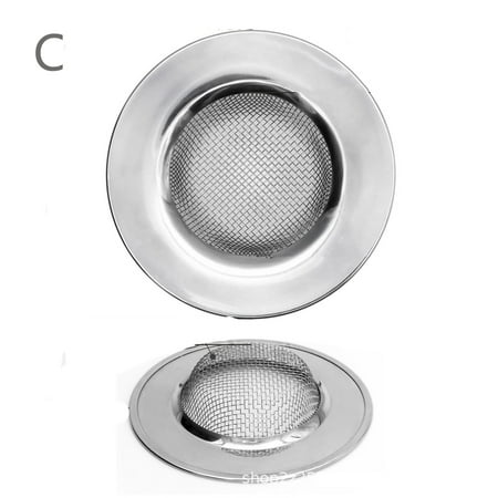 

AOOOWER Stainless Steel Kitchen Sink Strainer Food Catcher for Most Sink Drains Anti-Clogging Micro Perforation Holes
