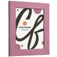 thumbnail image 5 of Craig Frames Jasper, 18x24 inch Country Petticoat Pink Picture Frame Matted for a 12x18 Photo, Set of 4, 5 of 5