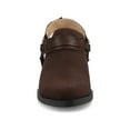 thumbnail image 6 of Journee Womens Urbana Pointed Toe Cuban Heel Comfort Casual Strappy Mules, 6 of 9