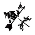 thumbnail image 2 of Maytalsory Garden Art Decoration Exquisite Shape Metal Weather Vane Good Gift Weathervane 1Set, 2 of 6