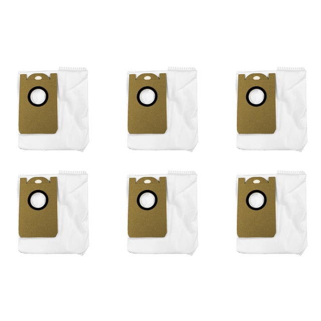 Paquete de 6 bolsas para polvo impermeables de gran capacidad compatibles con Proscenic M7 Pro M7 Max M8 PRO para Neabot NoMo N1+ N1 Plus N2