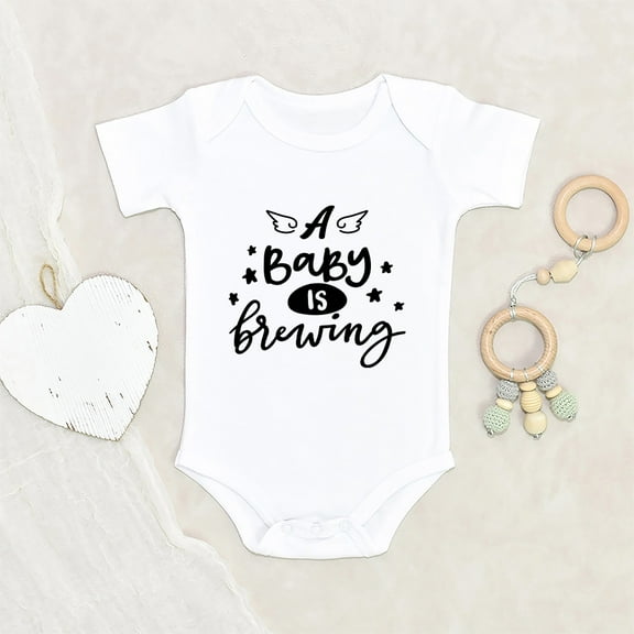 Newbabywishes - A Baby Is Brewing Baby Clothes for Boys and Girls - Cute Baby Clothing