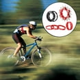 thumbnail image 3 of Single 16T Single Cog Set Alloy Freewheel Gear Accessory Component for Mountain Bike Hubs BMX - Red, 3 of 10