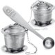 thumbnail image 1 of Set de infusores de té Apace Living de acero inoxidable ultrafino, 1 of 9