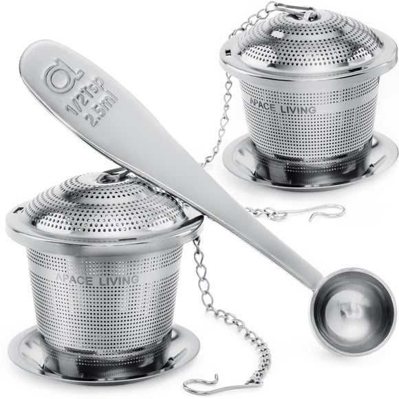 Set de infusores de té Apace Living de acero inoxidable ultrafino